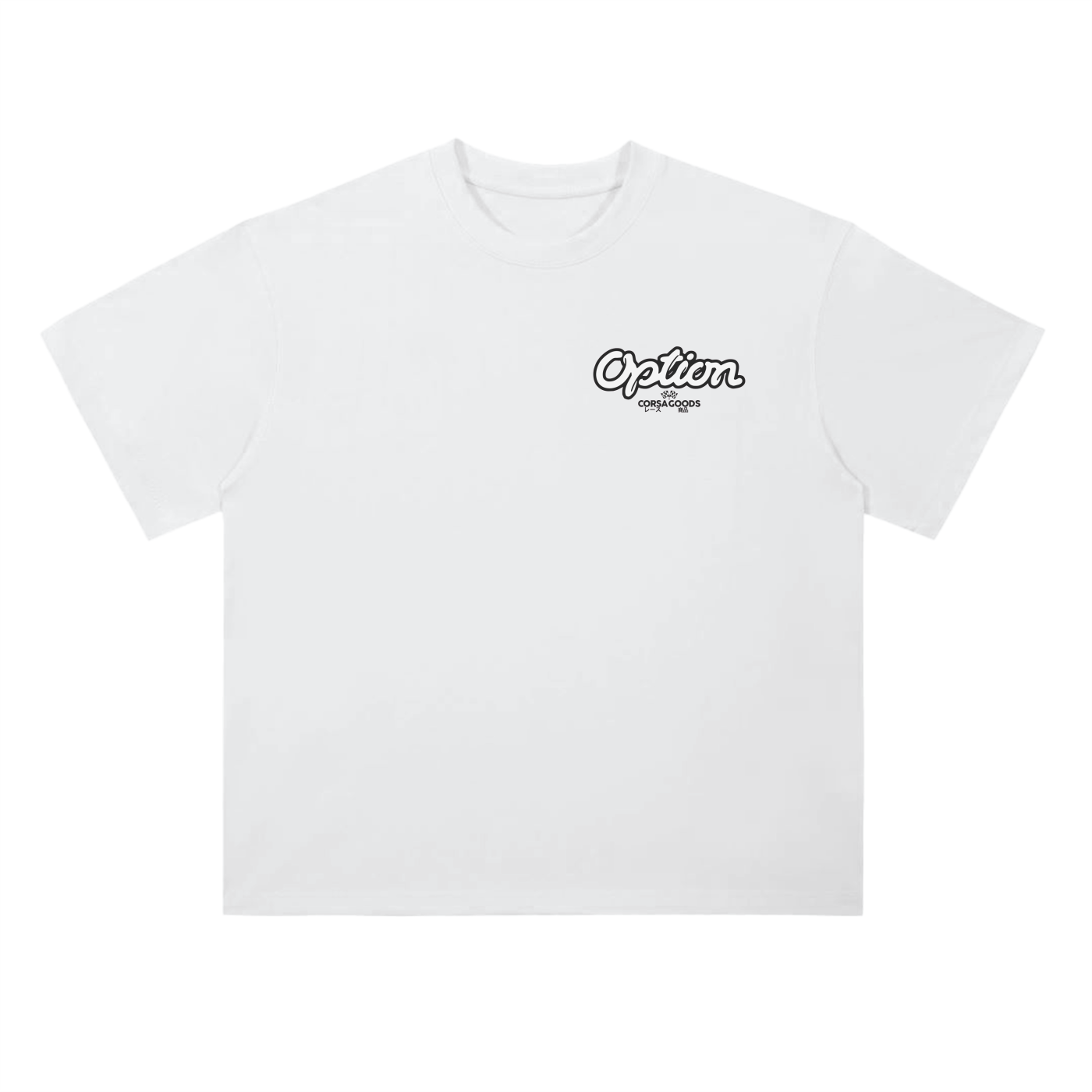 option,corsa ,t=shirt