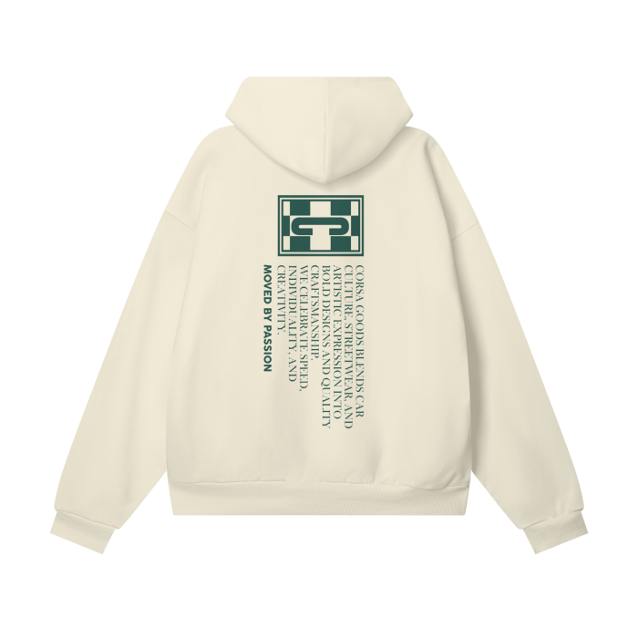 CORSA CREED OVERSIZED FLEECE BONE